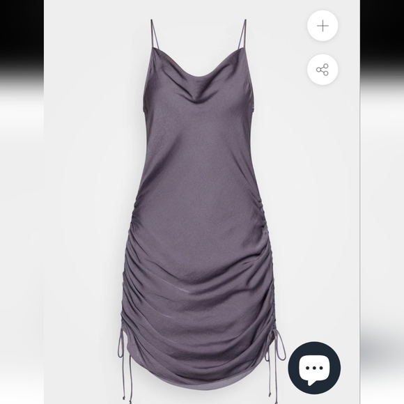 FREE PEOPLE Satin dress NWT - Picture 3 of 15